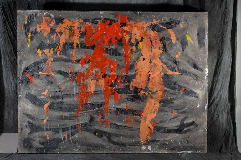Original Figurative Women Painting by Kian Ziari