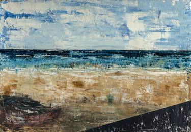 Original Abstract Seascape Painting by Kian Ziari