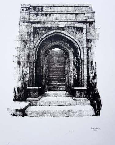 Original Fine Art Architecture Drawings by Mark Boy Harris