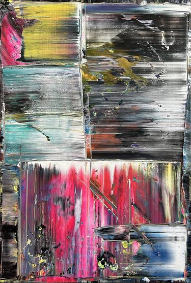 Original Abstract Paintings by Preston M Smith PMS