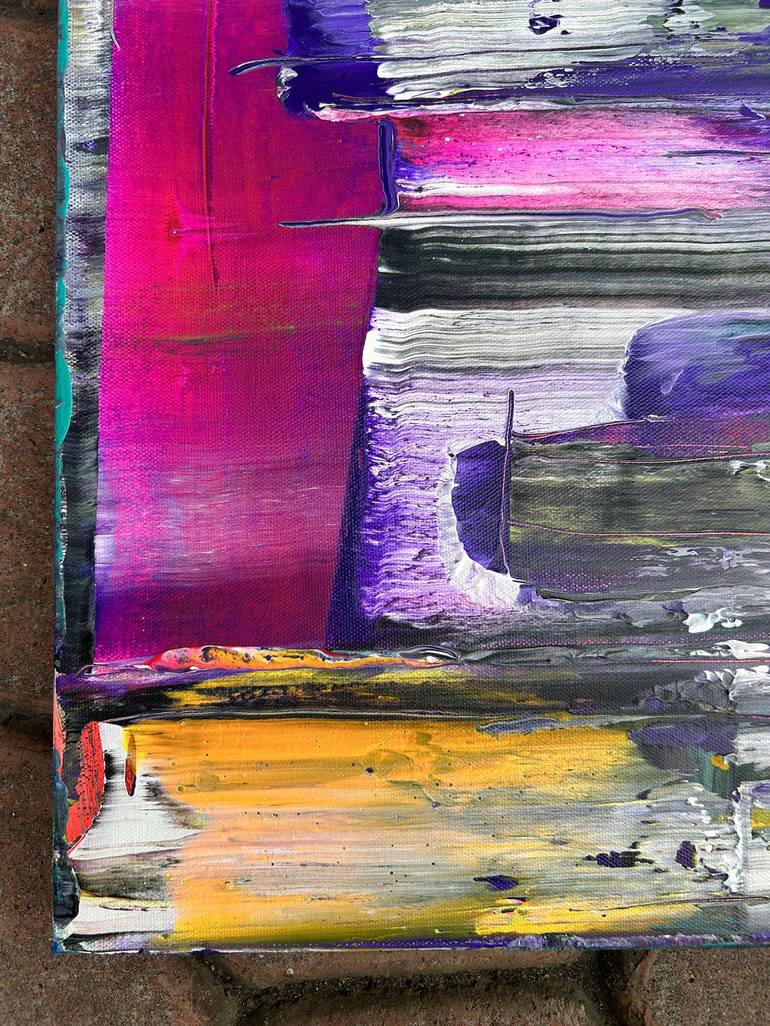 Original Abstract Expressionism Abstract Painting by Preston M Smith Pms
