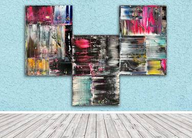 Original Abstract Paintings by Preston M Smith PMS