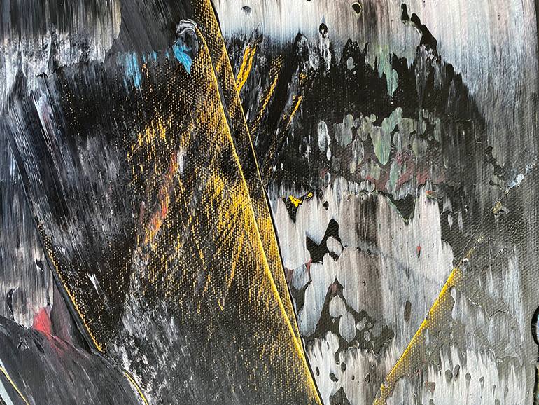 Original Abstract Expressionism Abstract Painting by Preston M Smith Pms