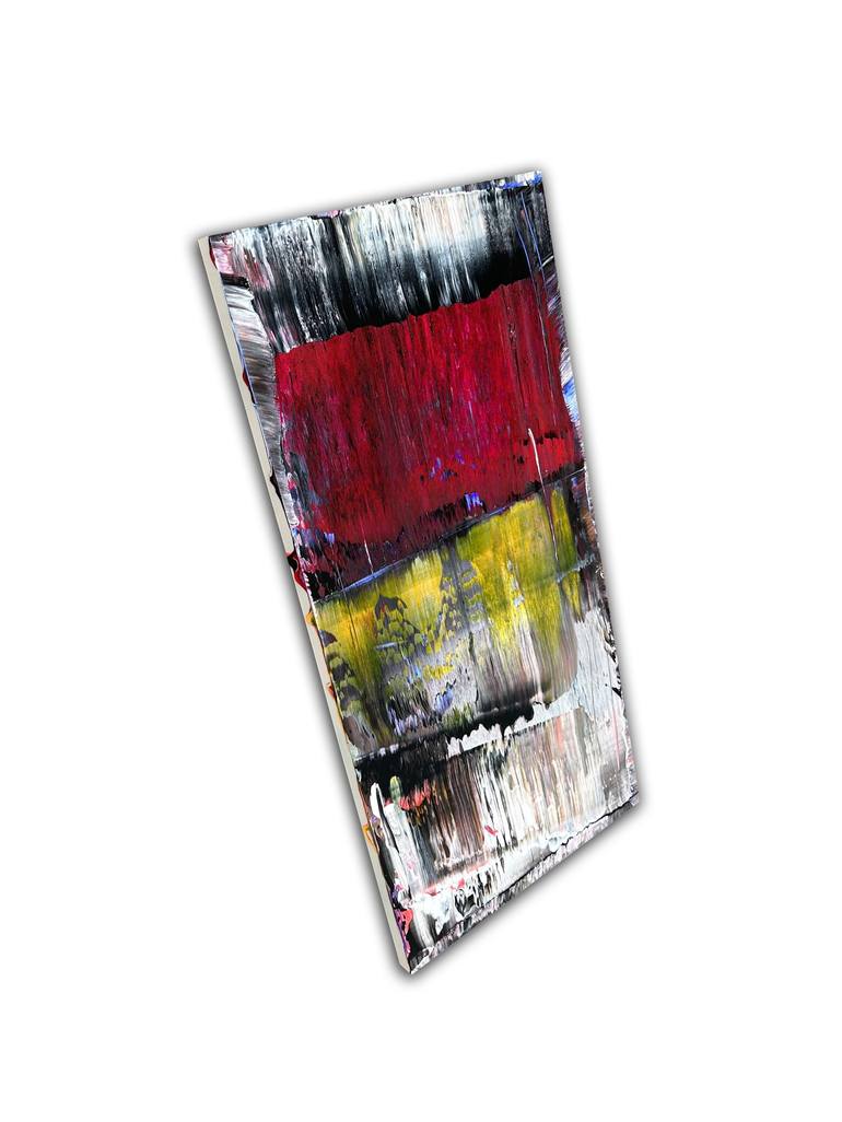 Original Abstract Expressionism Abstract Painting by Preston M Smith Pms