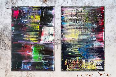 Original Abstract Paintings by Preston M Smith PMS