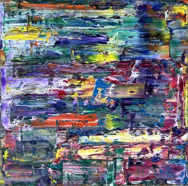 Original Abstract Expressionism Abstract Paintings by Preston M Smith PMS