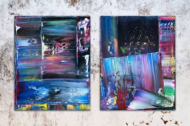 Original Abstract Paintings by Preston M Smith PMS