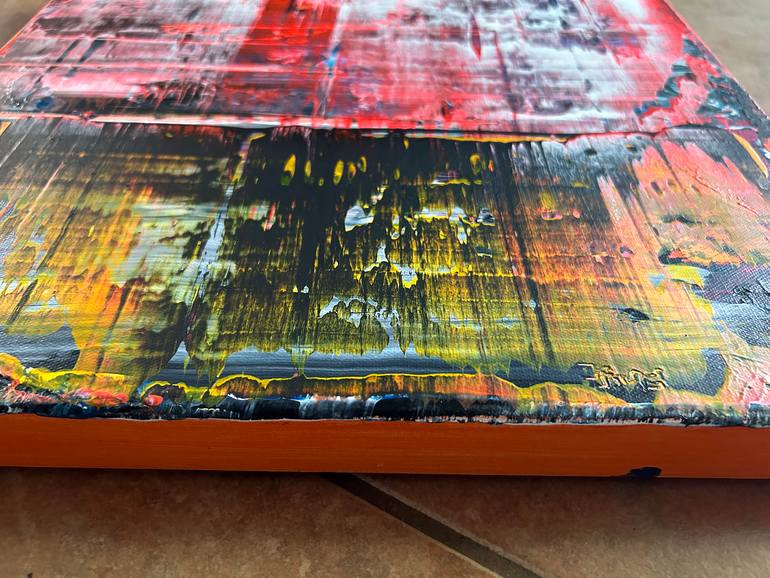 Original Abstract Expressionism Abstract Painting by Preston M Smith Pms