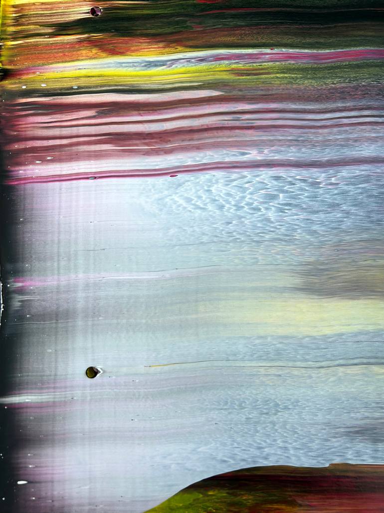 Original Abstract Expressionism Abstract Painting by Preston M Smith Pms