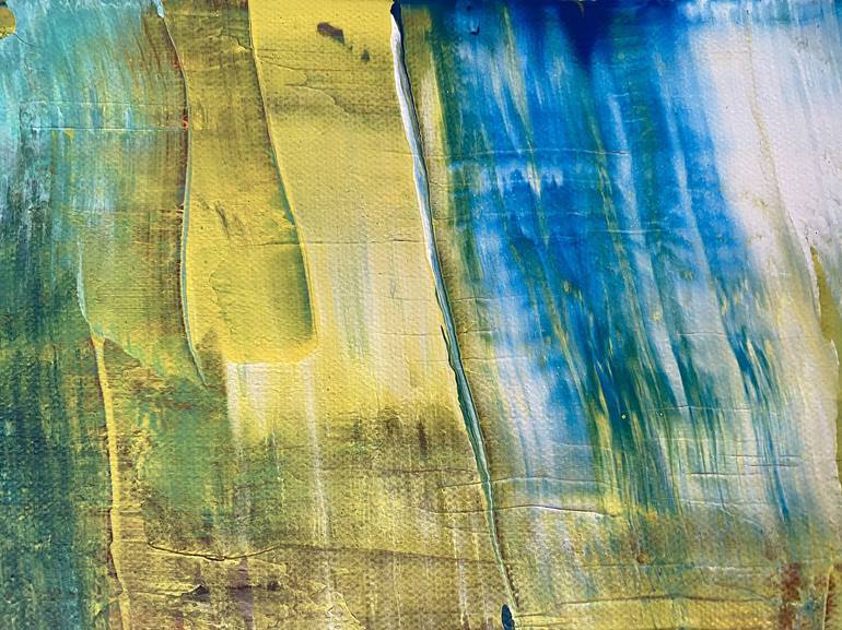 Original Abstract Expressionism Abstract Painting by Preston M Smith Pms