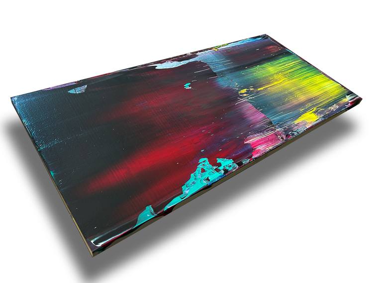 Original Abstract Expressionism Abstract Painting by Preston M Smith Pms