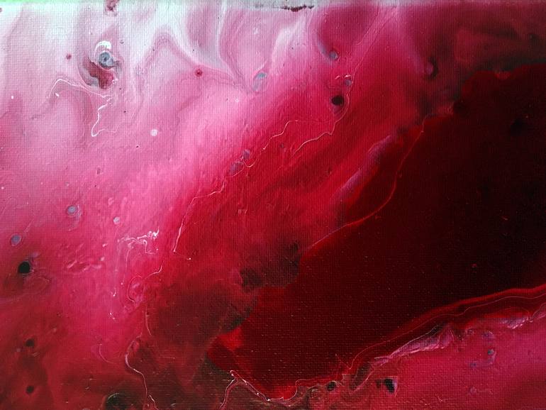Original Abstract Expressionism Abstract Painting by Preston M Smith Pms