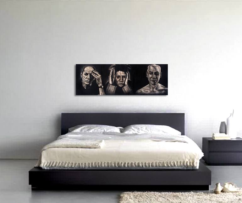 Original Figurative Pop Culture/Celebrity Painting by Preston M Smith Pms
