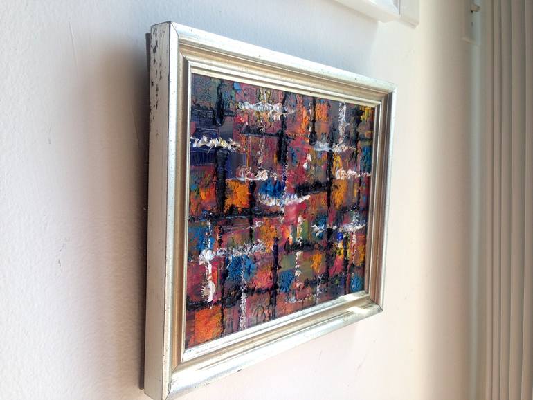 Original Abstract Expressionism Abstract Painting by Preston M Smith Pms
