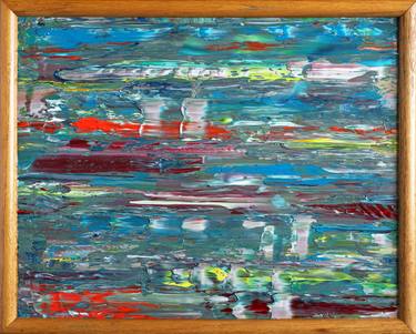 Original Abstract Expressionism Abstract Paintings by Preston M Smith PMS