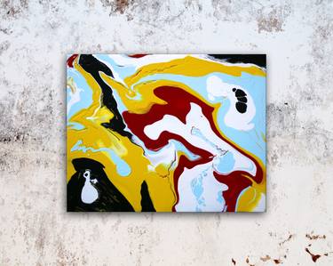 Original Abstract Paintings by Preston M Smith PMS