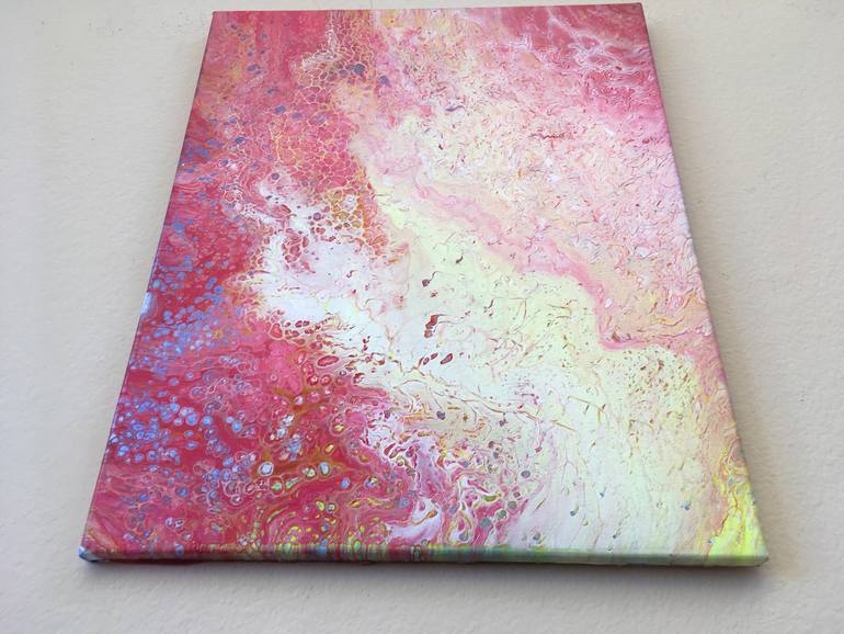 Original Abstract Expressionism Abstract Painting by Preston M Smith Pms