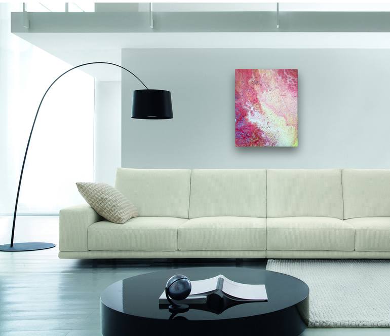 Original Abstract Expressionism Abstract Painting by Preston M Smith Pms