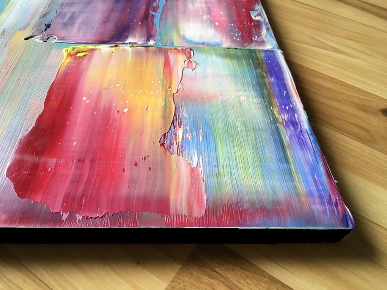 Original Abstract Painting by Preston M Smith PMS