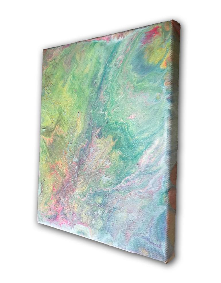 Original Abstract Expressionism Abstract Painting by Preston M Smith PMS