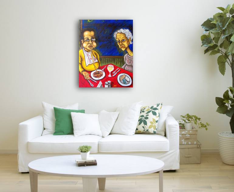 Original Cubism Pop Culture/Celebrity Painting by Preston M Smith Pms