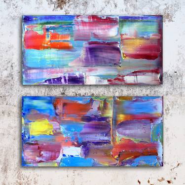 Original Abstract Paintings by Preston M Smith PMS