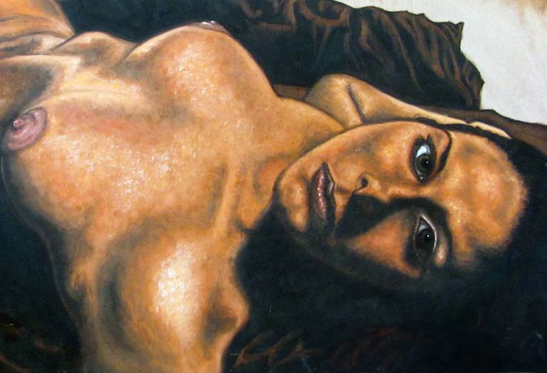 Original Nude Painting by Preston M Smith PMS
