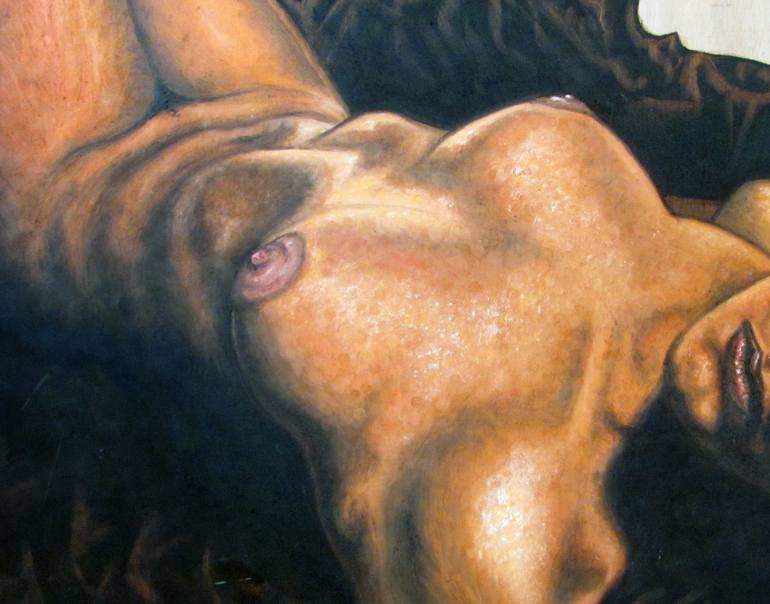 Original Realism Nude Painting by Preston M Smith PMS