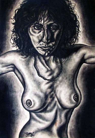Original Pop Art Nude Paintings by Preston M Smith PMS