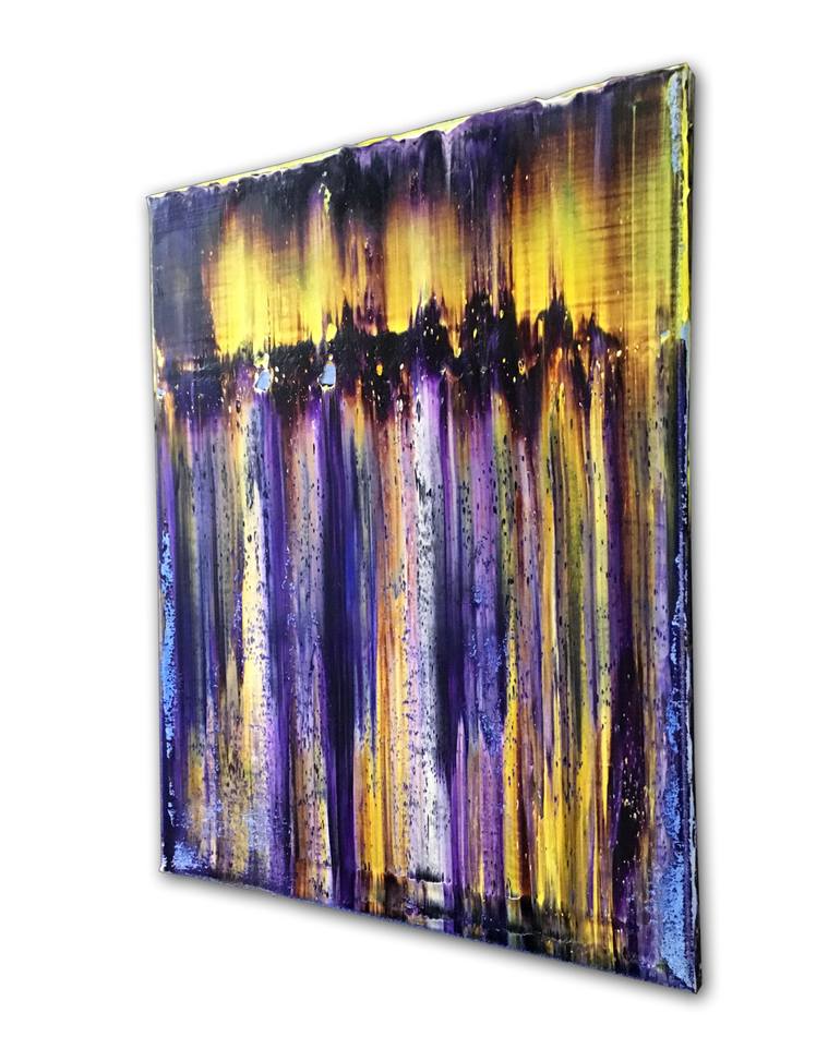 Original Fine Art Abstract Painting by Preston M Smith PMS