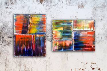 Original Abstract Paintings by Preston M Smith PMS