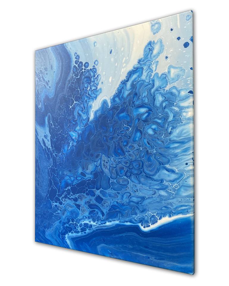 Water Splitting Painting by Preston M Smith PMS | Saatchi Art