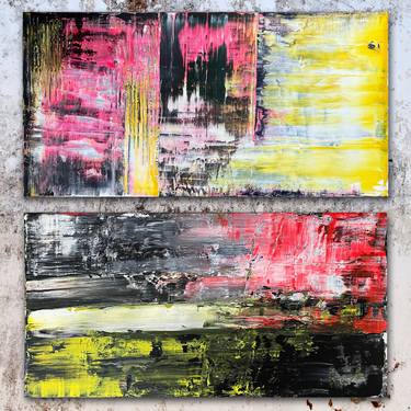 Original Abstract Paintings by Preston M Smith PMS