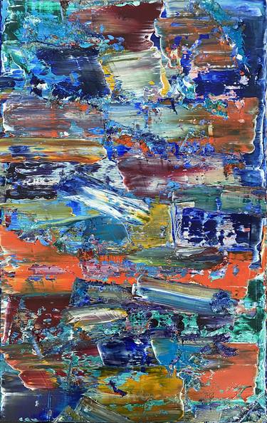 Original Abstract Paintings by Preston M Smith PMS