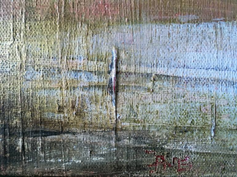 Original Abstract Expressionism Abstract Painting by Preston M Smith Pms