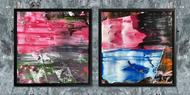 Original Abstract Paintings by Preston M Smith PMS