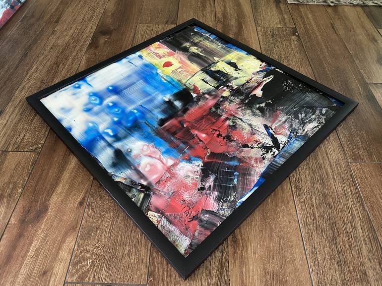 Original Abstract Painting by Preston M Smith PMS