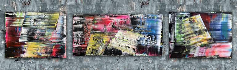 Original Abstract Expressionism Abstract Paintings by Preston M Smith Pms