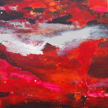 Print of Abstract Landscape Paintings by Mona Birte Wichstad