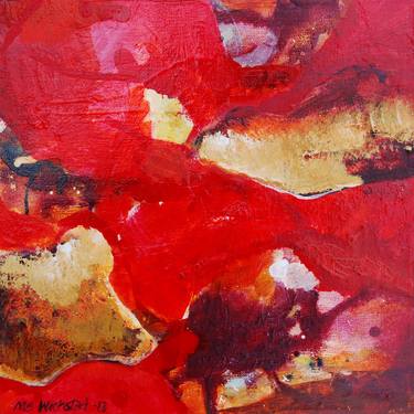 Original Abstract Expressionism Abstract Paintings by Mona Birte Wichstad