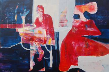 Print of Abstract Culture Paintings by Mona Birte Wichstad