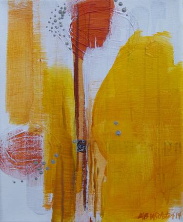 Print of Abstract Expressionism Abstract Paintings by Mona Birte Wichstad
