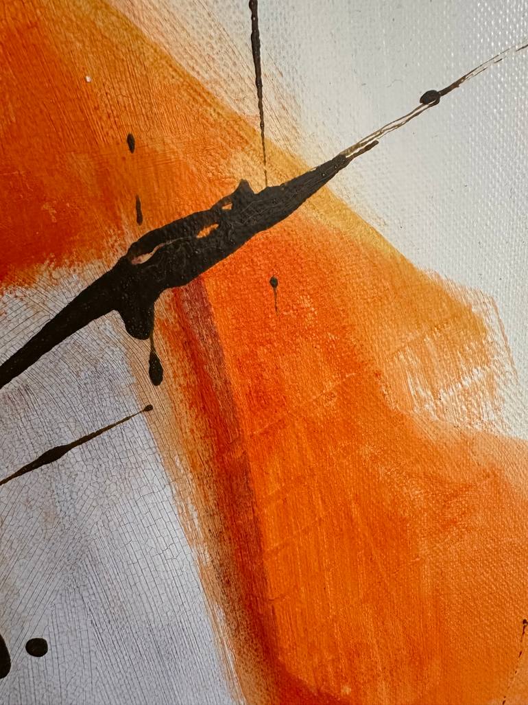 Original Abstract Expressionism Abstract Painting by Mona Birte Wichstad