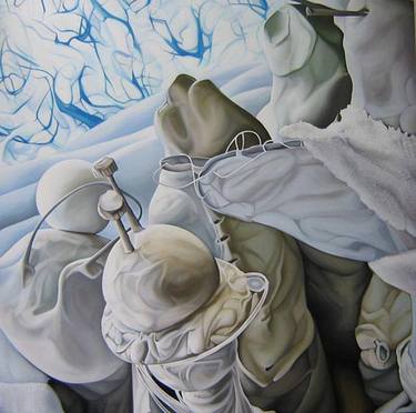 Original Abstract Fantasy Paintings by Monica Metsers