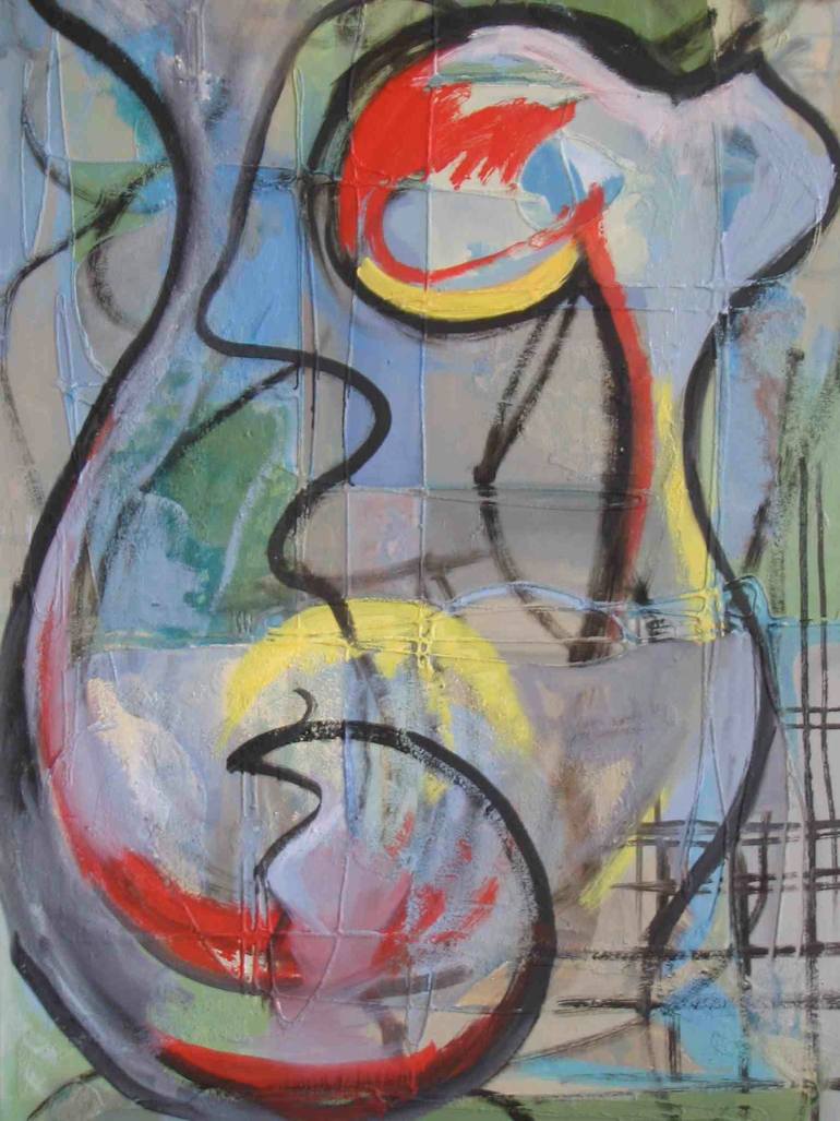 Sandra Rizzo Big Nose Love Painting by Sandra Rizzo | Saatchi Art