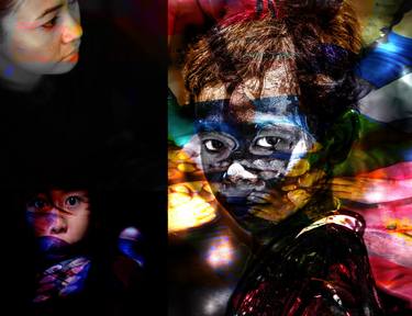 Original Abstract Expressionism People Photography by Ade Rusdy
