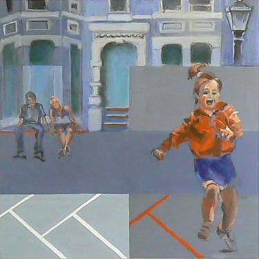 Original Figurative Children Paintings by Christine Connelly