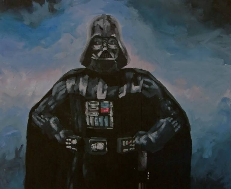 The Dawn of Darth Vader Painting by Ian Forrester | Saatchi Art