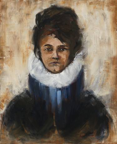 Original Expressionism Portrait Paintings by Sophie Simonet