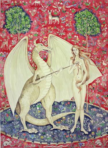 Print of Illustration Classical mythology Paintings by Monika Meglić